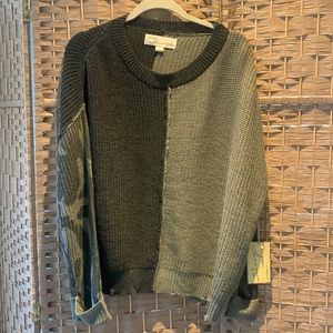 NWT - Vintage Havana Colorblock Sweater